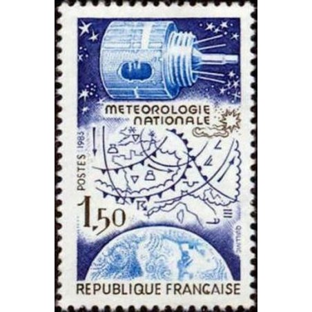 France Yvert Num 2292 ** Meteo  1983