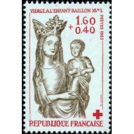 France Yvert Num 2295 ** Croix Rouge  1983