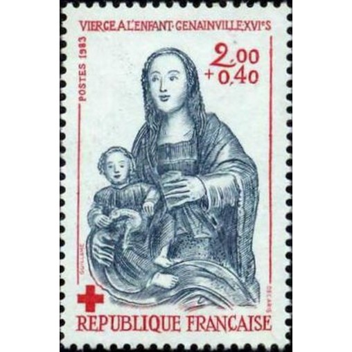 France Yvert Num 2296 ** Croix Rouge  1983