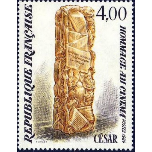 France Yvert Num 2299 ** tableau  César  1984