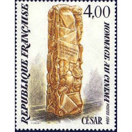 France Yvert Num 2299 ** tableau  César  1984