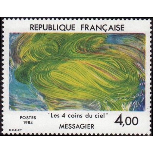 France Yvert Num 2300 ** tableau Messagier  1984