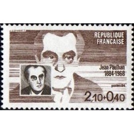 France Yvert Num 2331 ** J Paulhan  1984