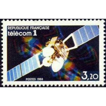 France Yvert Num 2333 ** Satellite  1984