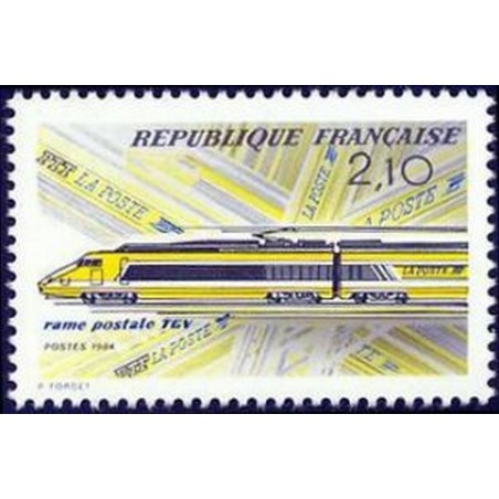 France Yvert Num 2334 ** TGV  1984