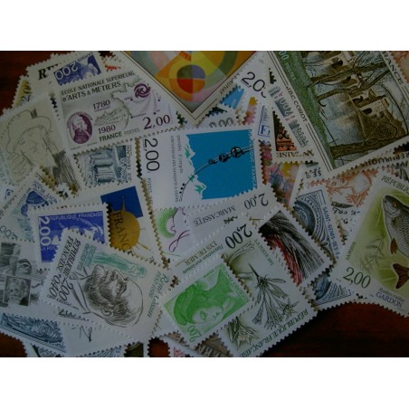 Sous Faciale	100 timbres à 	2,00	francs	soit	 30,49 euro