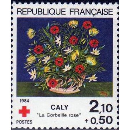 France Yvert Num 2345 ** Croix Rouge Caly  1984