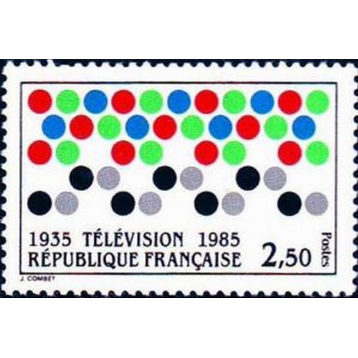 France Yvert Num 2353 ** Television  1985