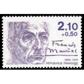 France Yvert Num 2360 ** Fr Mauriac  1985