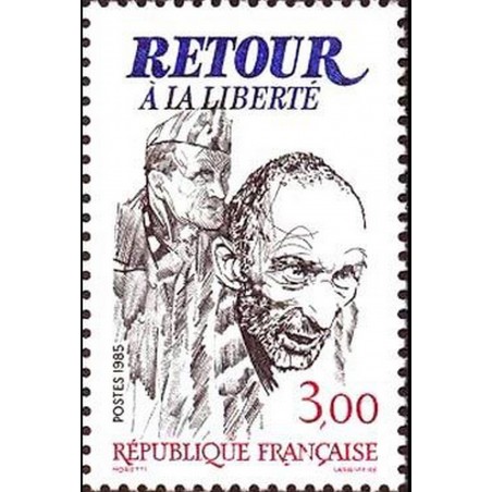 France Yvert Num 2369 ** Victoire  1985