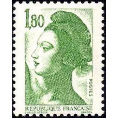 France Yvert Num 2375 ** Liberté 1f80 1985