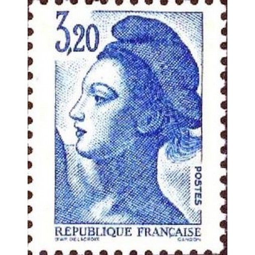 France Yvert Num 2377 ** Liberté 3f20 1985