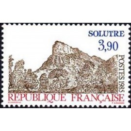 France Yvert Num 2388 ** Solutré  1985