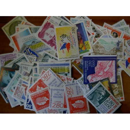 Sous Faciale	100 timbres à 	2,80	francs	soit	 42,69 euro