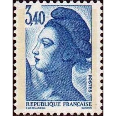France Yvert Num 2425 ** Liberté 3f40 1986