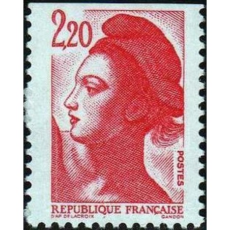 France Yvert Num 2427 ** Liberté  2f20 1986