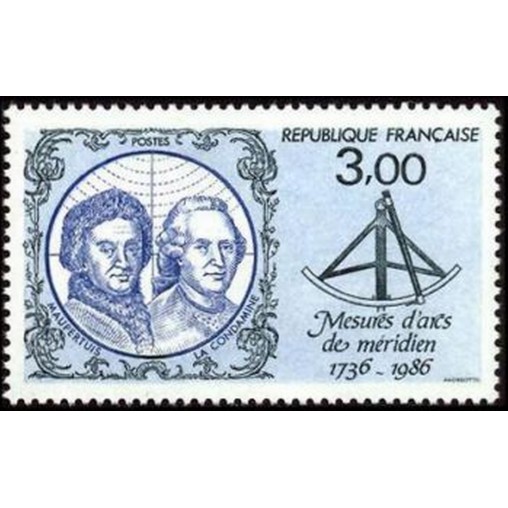 France Yvert Num 2428 ** Compas  1986