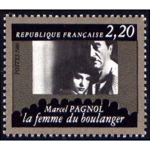 France Yvert Num 2437 ** Marcel Pagnol  1986