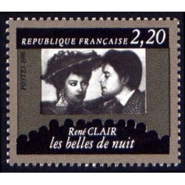 France Yvert Num 2439 ** René Clair  1986