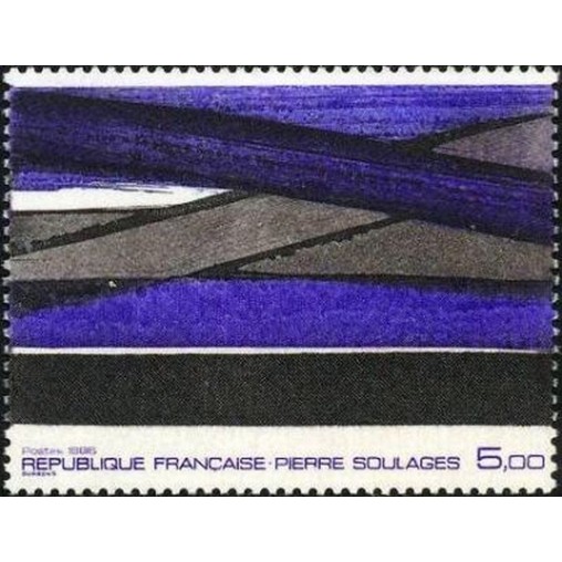 France Yvert Num 2448 ** tableau P Soulage  1986