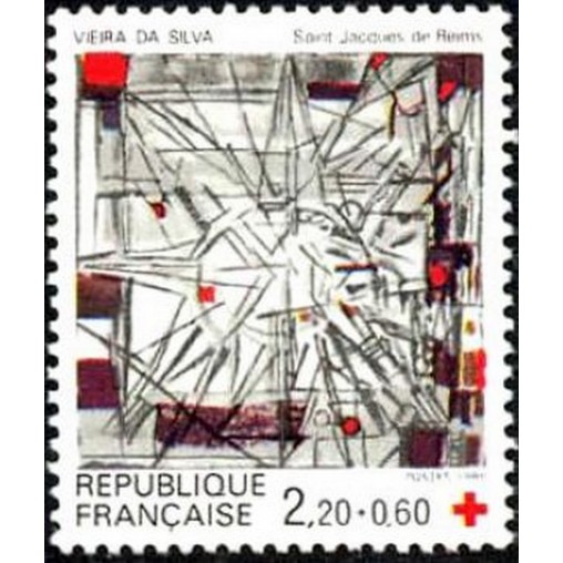 France Yvert Num 2449 ** Croix Rouge   1986