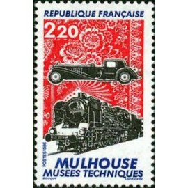 France Yvert Num 2450 ** Auto locomotive  1986