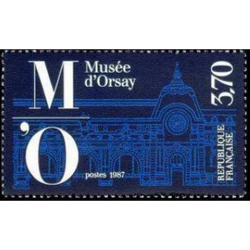 France Yvert Num 2451 ** Musee d ' Orsay  1986