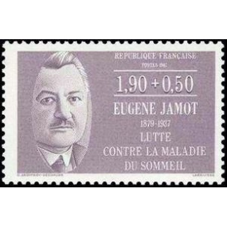 France Yvert Num 2455 ** Eugene Jamot  1987