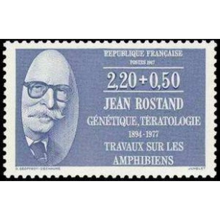 France Yvert Num 2458 ** Jean Rostand  1987