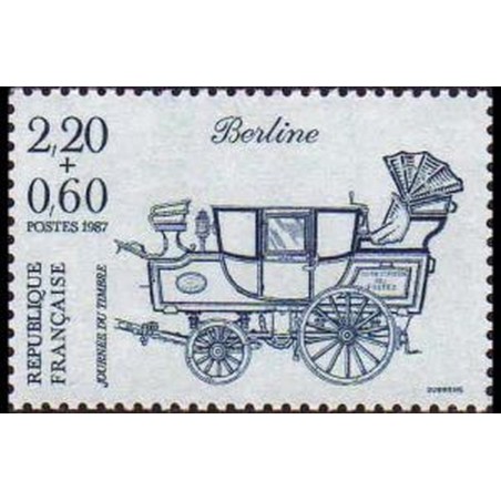 France Yvert Num 2469 ** Journee timbre  1987