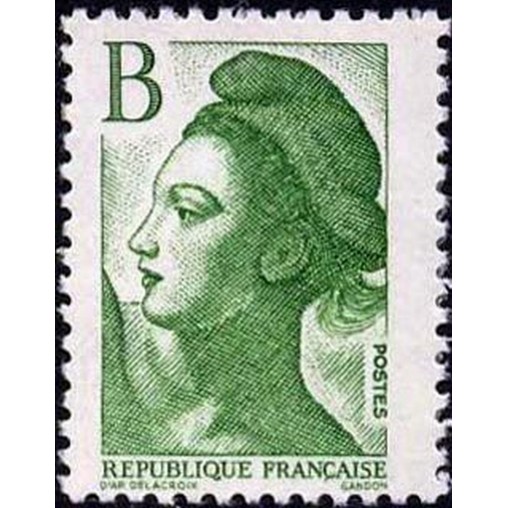 France Yvert Num 2483 ** Liberté B 1987