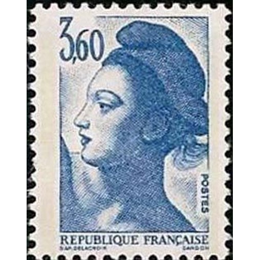 France Yvert Num 2485 ** Liberté 3f60 1987