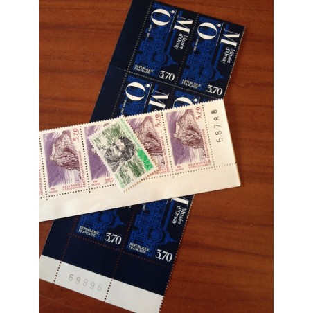Sous Faciale	100 timbres à 	3,70	francs	soit	 56,41 euro