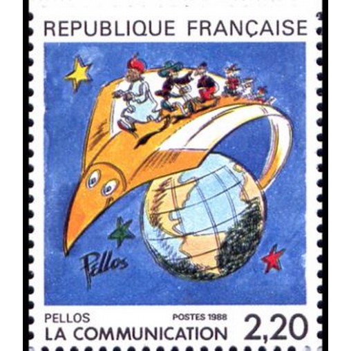 France Yvert Num 2503 ** BD  Pellos 1988