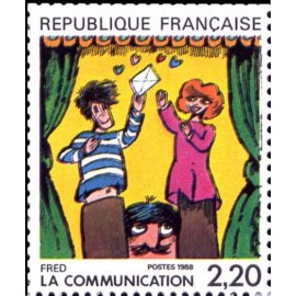 France Yvert Num 2506 ** BD  Fred 1988