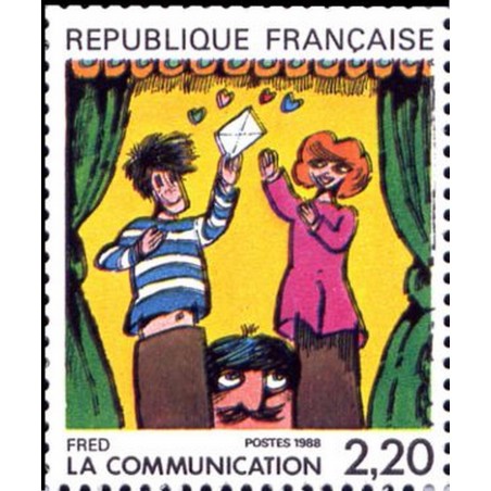 France Yvert Num 2506 ** BD  Fred 1988