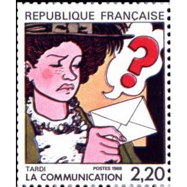 France Yvert Num 2512 ** BD  Tardi 1988