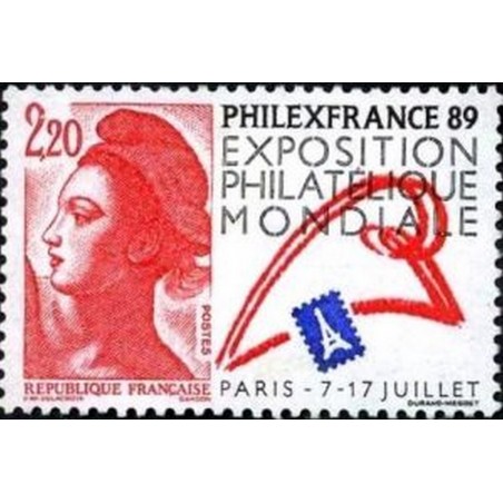 France Yvert Num 2524 ** Philexfrance  1988