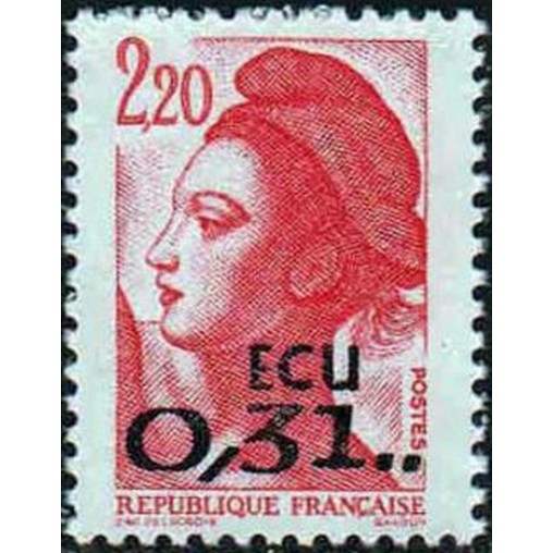 France Yvert Num 2530 ** Liberté  1988