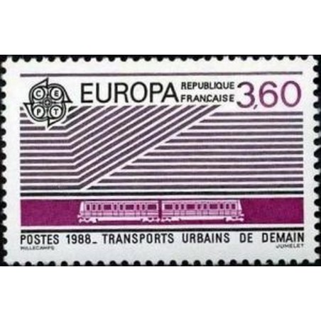 France Yvert Num 2532 ** Europa   1988