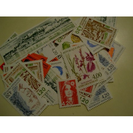 Sous Faciale	100 timbres à 	4,20	francs	soit	 64,03 euro