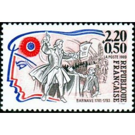 France Yvert Num 2568 ** Revolution Barnave 1989