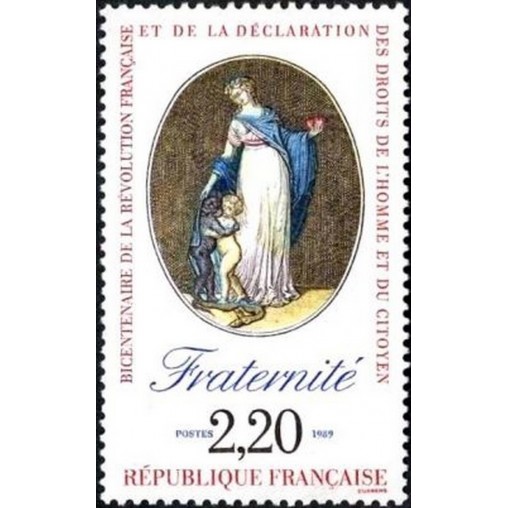 France Yvert Num 2575 ** Revolution Fraternite 1989