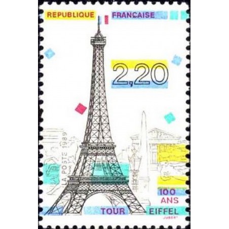 France Yvert Num 2580 ** Tour Eiffel  1989