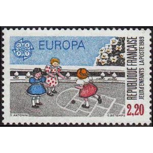 France Yvert Num 2584 ** Europa  1989