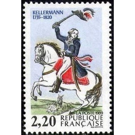 France Yvert Num 2595 ** Revolution Kellermann  1989