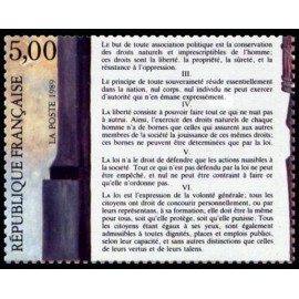 France Yvert Num 2598 ** Revolution  1989