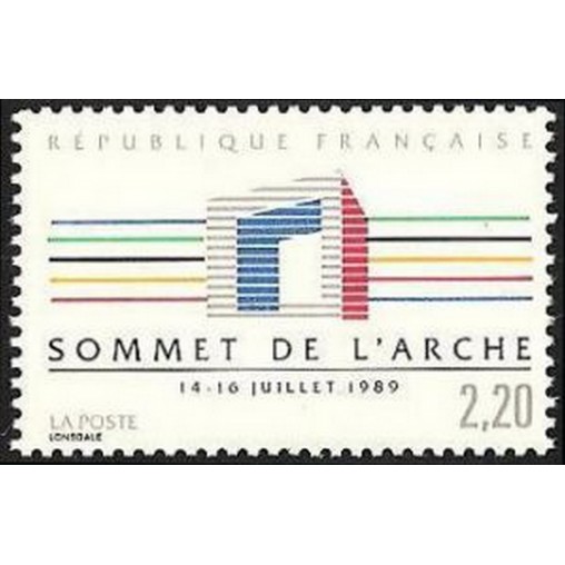 France Yvert Num 2600 ** Arche la defense Paris  1989
