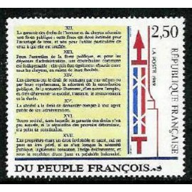 France Yvert Num 2605 ** Revolution  1989