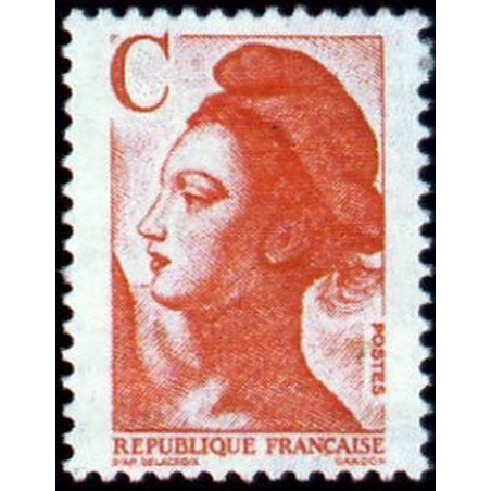 France Yvert Num 2616 ** C rouge  1990
